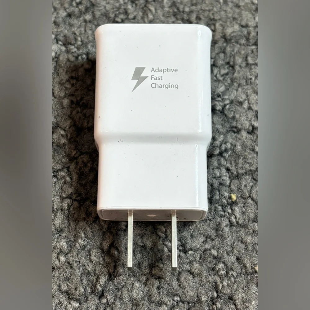 Original Samsung EP-TA20JWE Fast Charger w/ USB Type C Cable for Galaxy S8 S9